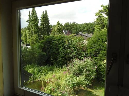 Ausblick in den Garten - 