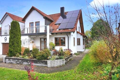 Aussenansicht - Charmante Doppelhaushälfte in Bad Saulgau