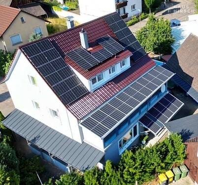 Luftaufnahme Haus - Wohnen mit Anspruch - 234 m² Komfort in traumhafter Lage