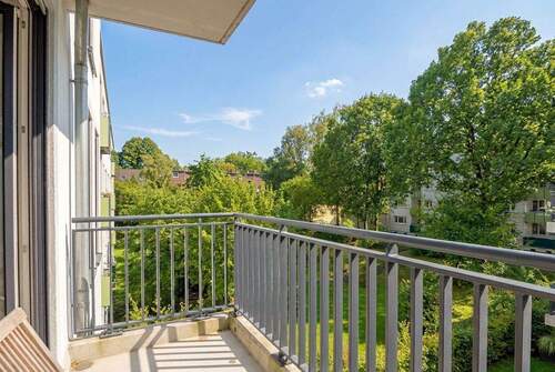 Blick vom Balkon - 