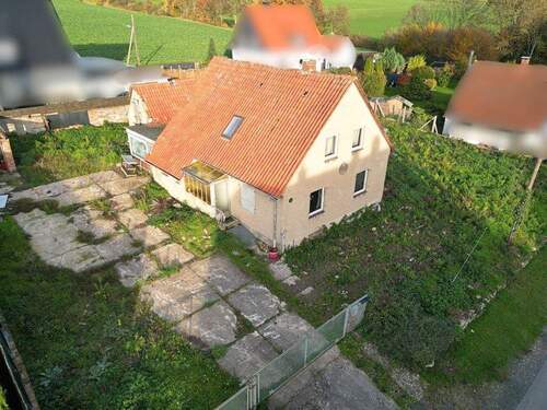 Außenansicht - Grundstück mit Altbestand in Kneitlingen - ideal für Ihren Neubau