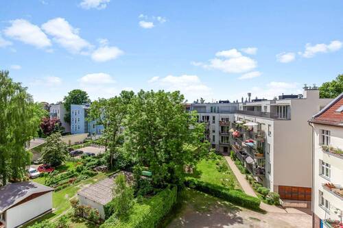Ausblick von der Dachterasse - 