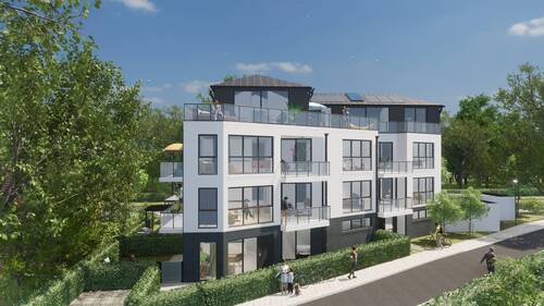 Ansicht Südwest - +++ 5 MINUTEN ZU FUSS ZUM STRAND IN DUHNEN - NEUBAU:- Topangebot - - Wohnung 2 +++