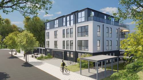 Ansicht Nordwest - Etagenwohnung mit 72,40 m² in Cuxhaven zum Kaufen