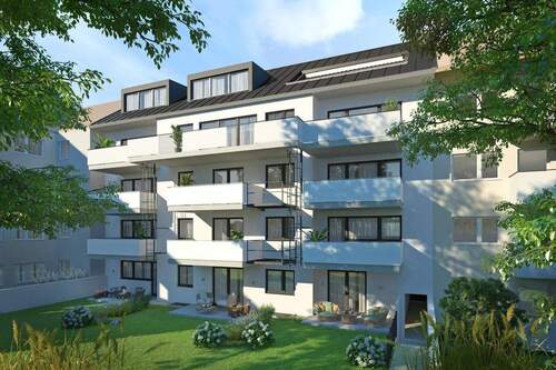 Außenansicht Garten (Beispielbild) - 1 Zimmer Etagenwohnung zum Kaufen in München