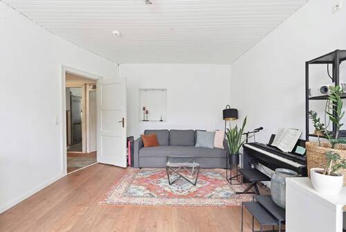 Wohnzimmer - Etagenwohnung mit 61,30 m&sup2; in Berlin zum Kaufen