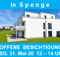 OFFENE B E S I C H T I G U N G: SO. 31. Mai 26 von 12 - 14 Uhr. 2 NEUBAU- Eigentumswohnungen. - Herford Herringhausen
