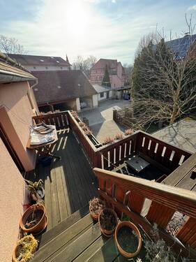 Zugang Dachterrasse vom Esszimmer - 