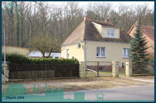 2008 Vorderansicht von links.jpg - 4 Zimmer Einfamilienhaus zum Kaufen in Baruth/Mark