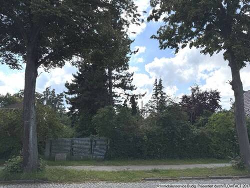 Zufahrt zum Grundstück - Grundstück in Neuenhagen