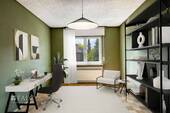Arbeitszimmer OG virtuell gestaged - 