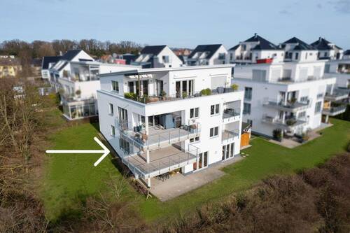 Rückansicht - 4 Zimmer Etagenwohnung in Hattingen