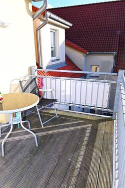 Balkon - Etagenwohnung mit 87,50 m&sup2; in Stralsund zur Miete
