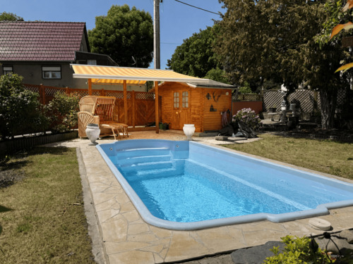 Garten mit Pool - 