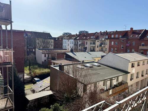 Ausblick vom Balkon - 