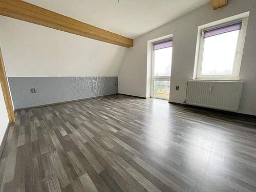Schlafzimmer - Etagenwohnung mit 58,00 m&sup2; in Neukirchen/Erzgebirge zur Miete
