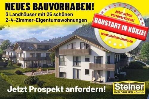 Neubau im Zentrum - 6 Zimmer Mehrfamilienhaus, Wohnhaus in Garmisch-Partenkirchen