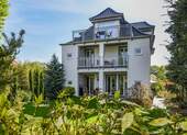 Haus Gartenansicht.jpg - Neustadt an der Weinstraße: große 3 ZKB Wohnung mit Loggia