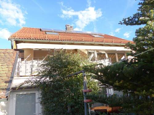 Südansicht mit Solaranlage - 