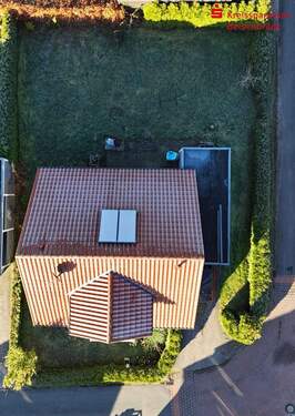 Luftbild Grundstück - 4 Zimmer Einfamilienhaus in Rieste