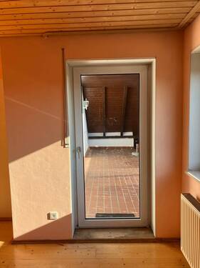 Balkonzugang vom Schlafzimmer - 