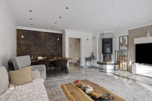 Essbereich Wohnzimmer - 5 Zimmer Reihenmittelhaus in Köln