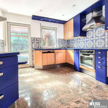 Küche mit Zugang Terrasse - 