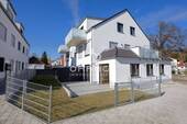 Gartenansicht - Gartenwohnung mit besonderem Schnitt