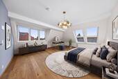Visualisiert 27 - Neu ausgebaute Dachgeschoss-Maisonette mit 5 Zimmern und Galerie - sofort bezugsfrei