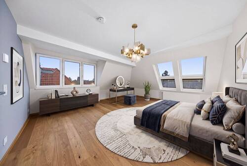 Visualisiert 27 - Neu ausgebaute Dachgeschoss-Maisonette mit 5 Zimmern und Galerie - sofort bezugsfrei