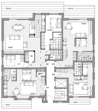 geschoss.PNG - 3 Zimmer Terrassenwohnung in Seligenstadt