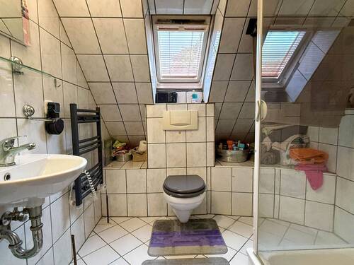 Duschbad im Dachgeschoss - 