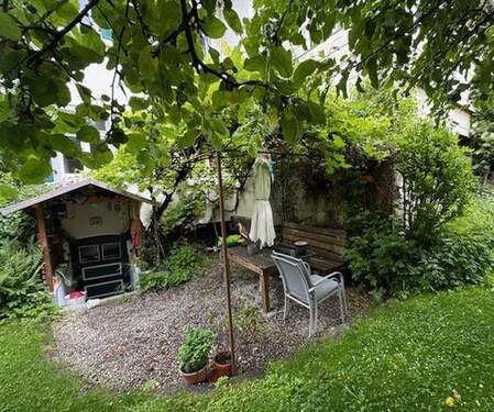 einladend Sitzen im Grünen - 