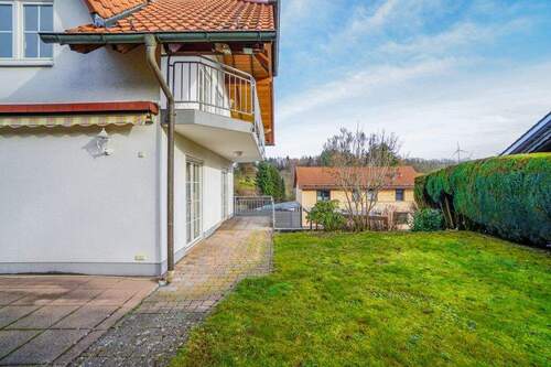 Ebene Gartenfläche - 