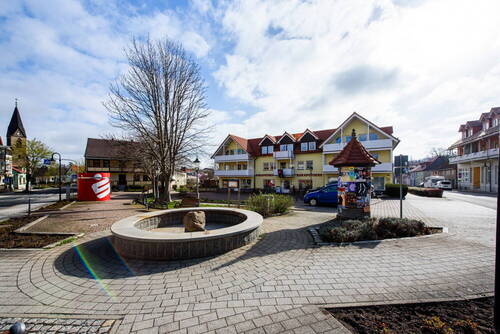 Blick vom Marktplatz - 