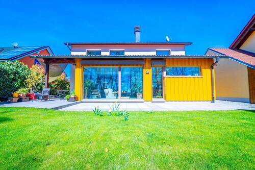 Südwest-Terrasse - Einfamilienhaus mit 175,10 m&sup2; in Rheinau zum Kaufen