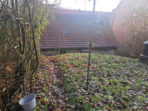 Garten, Haus Rückansicht - 