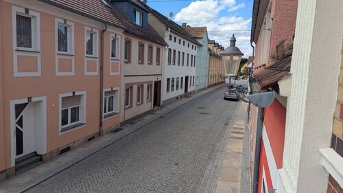 Ausblick Richtung Markt.jpg - 7 Zimmer Einfamilienhaus in Rothenburg/Oberlausitz