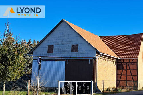 Scheune Straßenseite - 