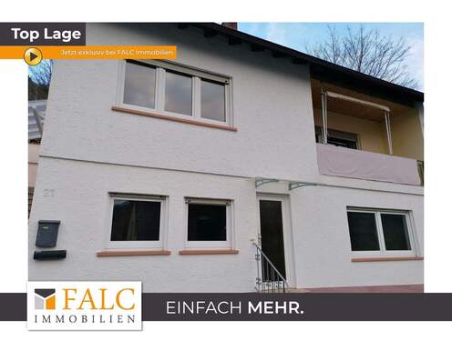 Frontansicht - Haus - --Einfamilienhaus mit Einliegerwohnung mit super Fernsicht--