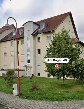 Hausansicht - Wohnung mit wunderschöner Terrasse in Dölzig!