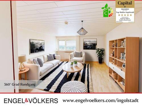 Engel & Völkers Ingolstadt - 3-Zimmer-Wohnung mit Potenzial - 240.000,00 EUR Kaufpreis, ca.  70,00 m² Wohnfläche