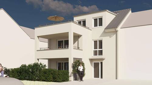 Bild 1 - 72 m² Dachgeschosswohnung zu verkaufen - NEUBAU