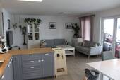 Wohnzimmer - Erdwärme Fußboden Heizung auf 101m² am Niederberg!