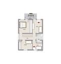 Grundriss Obergeschoss - 
