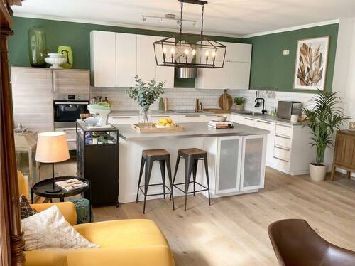 Küche - 5 Zimmer Etagenwohnung in Marktschellenberg