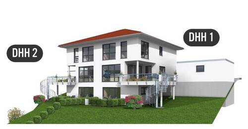 Ansicht 3 - 6 Zimmer Doppelhaushälfte in Würzburg