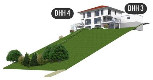 Ansicht 4 - Doppelhaushälfte mit 170,00 m² in Würzburg zum Kaufen