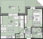 Ihr Grundrissbeispiel - 2 Zimmer Etagenwohnung zum Kaufen in Welver