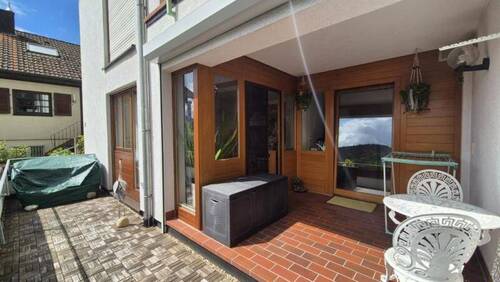 Terrasse mit Loggia - 